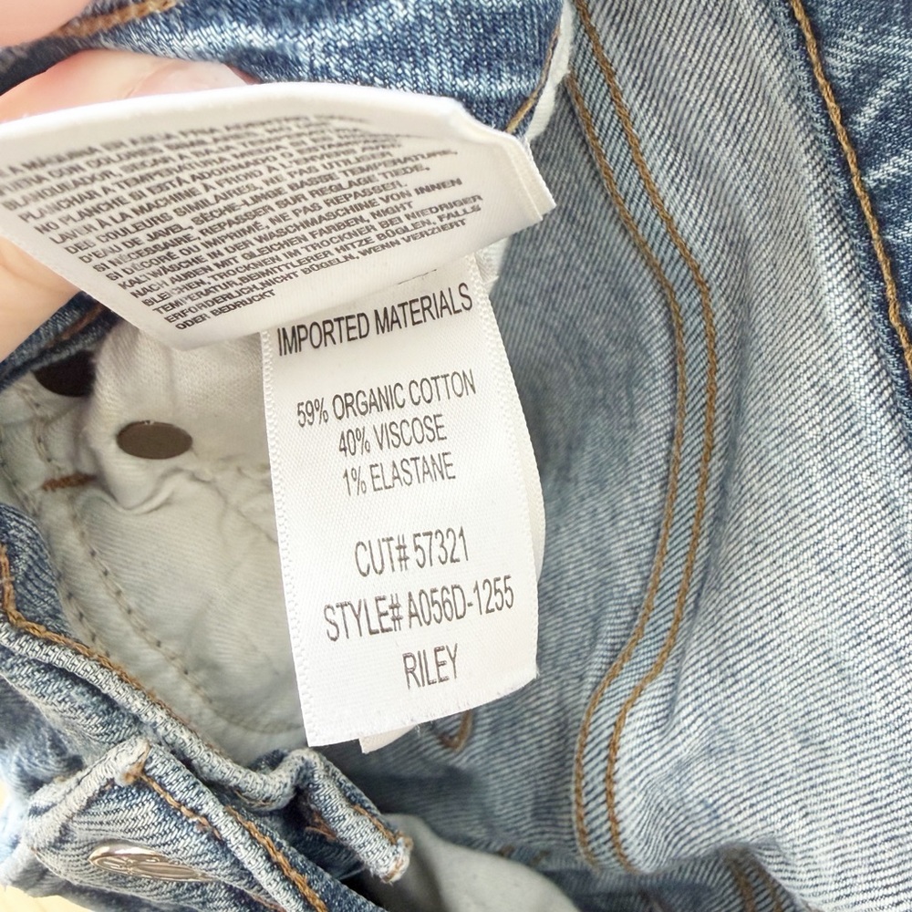 Agolde Riley High Rise Crop Jeans - Picture 7 of 11